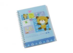 Wholesale OEM Transparent polypropylene cover A4, A4+, A5, A5+, A6 Spiral Bound Notebook from china suppliers