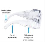 Anti Droplet Splash Medical Eye Protection Over Glasses