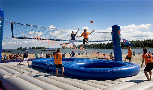 inflatable bossaball , inflatable bossball court , inflatable volleyball,