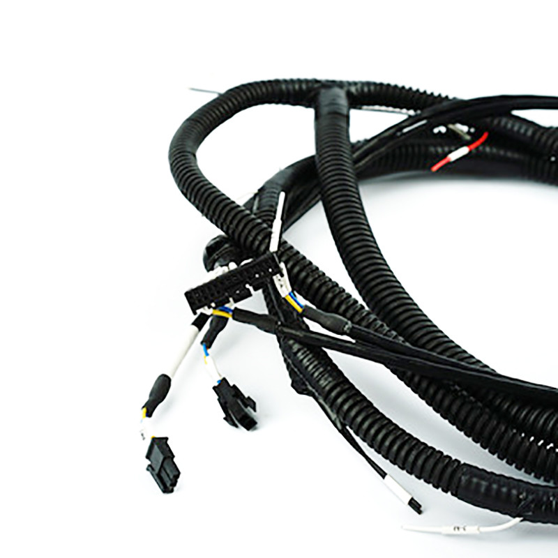 Low frequency 89 Hole ECU Wiring Harness Electric Vehicle Transfer Wiring