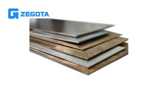 Wholesale Super Thin Copper Clad Stainless Steel Sheets , Copper Clad Stainless Steel Strip from china suppliers