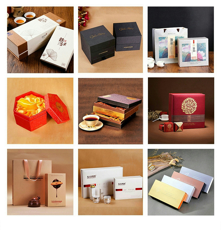 Rectangle Creative Rigid Gift Box Paper Carton Accepted Customization
