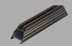 T6 Temper Aluminum Sliding Door Profile Strong Corrosion Resistance
