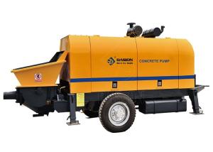 Wholesale Hydraulic Control Cement Concrete Pump Machine Bridge Construction Engineering from china suppliers