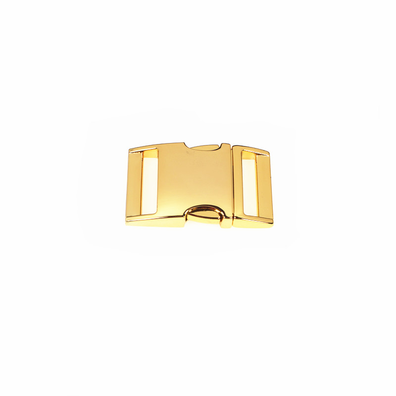Wholesale Durable Dog Buckle Metal Hardware 1inch Side Release Buckle For Making Pet Collar