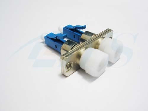 LC - FC Duplex Female to Male Fiber Optic Adapter For CATV, Telecom Network