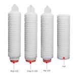 PP Industrial Water Filter Cartridge 10inch Reusable Polyester Pleated for