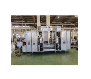 Wholesale 4500*1200*3250mm Aseptic Double Heads Fruit Pulp Filling Machine for Aseptic Packaging from china suppliers