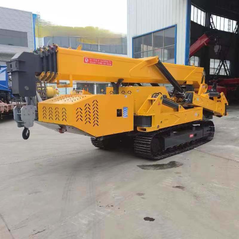 3-12ton Tracked Chassis Portable Lift Crane Remote Control Spider Crane for Sale
