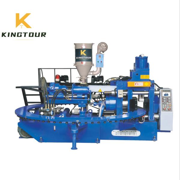 Rotary Automatic Shoe Making Machine 16 Station 1 Color Shoe Injection Machine