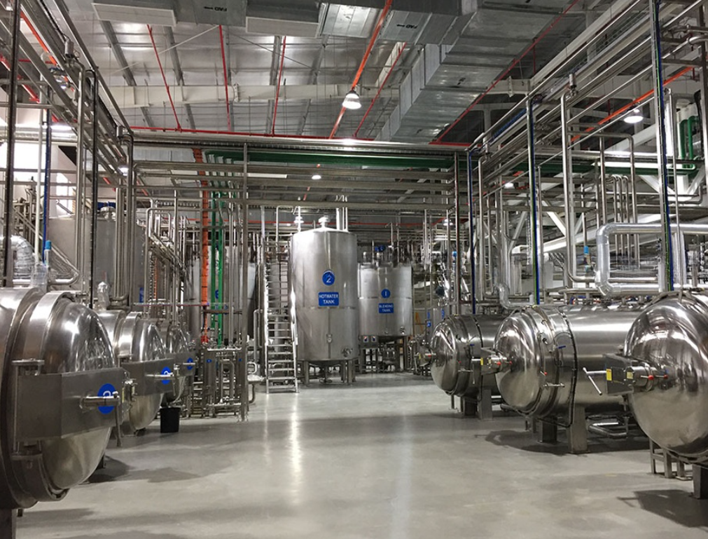 Stainless Steel 304/316 60kw UHT Milk Processing Plant for High Capacity Production