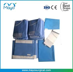 Wholesale OR Drape Disposable Sterile Universal Surgical Pack With Gown from china suppliers