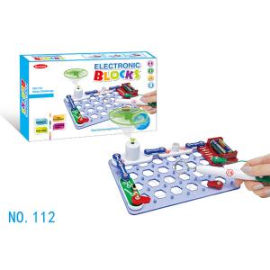 Electric Circuits Construction Building Blocks Toy / Diy Electronics Kits