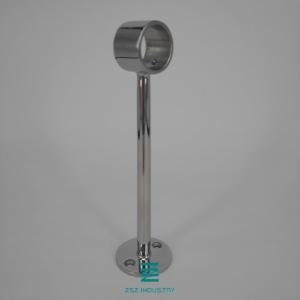 Wholesale Mirror Polish Handrail Wall Bracket , Silver Stainless Handrail Bracket from china suppliers