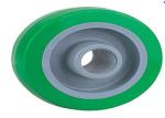 Industrial PU Coating Polyurethane Rollers Wheels / Polyurethane Wheels