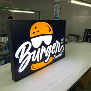 Wholesale Customized Light Board Marker 3D Sign LED Acrylic Advertising Light Box for Outdoor from china suppliers
