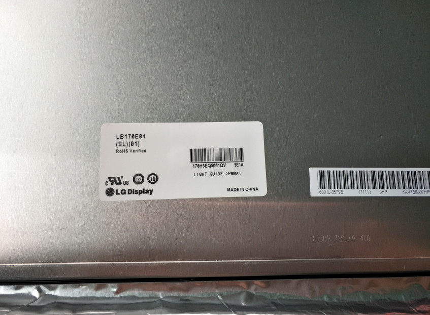 LB170E01-SL01 LG Display 17.0" 1280(RGB)×1024 400 cd/m² INDUSTRIAL LCD DISPLAY