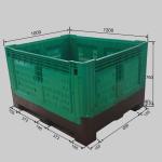 corrugated plastic bins collapsible gaylord box plastic pallet box