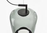 New Amber Glass led Home Design Pendant Lamp For Dinning Room