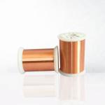 Round Self Bonding Copper Magnet Wire 155 Class Enameled Wire For Voice Coils