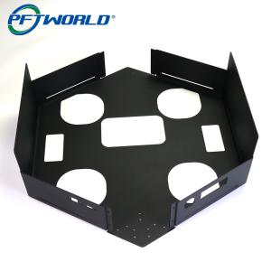 Wholesale OEM Custom Aluminum Laser Cutting Parts With Black Anodizing For Sheet Metal from china suppliers