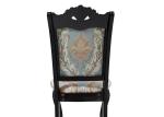 Noble Generous Solid Wood Carving European Dining Chairs