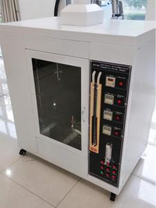 China UL 94 Vertical Horizontal Flammability Tester Plastics Flame Chamber HTB-066 on sale