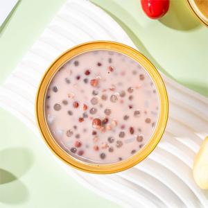 Wholesale Red bean sago with milk , Sweet and nourishing , Eat light meals instead , A must-have Hong Kong dessert in summer from china suppliers