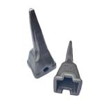 High Impact Toughness Excavator Teeth Mini Digger Teeth Wear Resistance