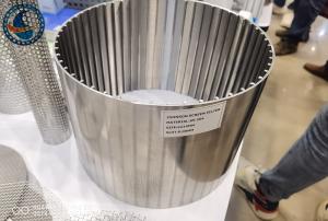 Wholesale Ss304 Wire Wrapped Screen Pipe Pure Round Long Lasting Resistant Corrosion from china suppliers