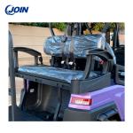 Leather Golf Cart Flip Seat Black Color Golf Buggy Seats OEM