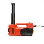 12V DC 3T Electric Hydraulic Floor Jack And Tire Inflator Pump And Flashlight