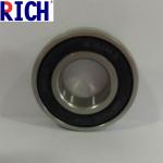 Rubber Cover 6000 N Steel Ball Bearings High Perfprmance With Locking Groove