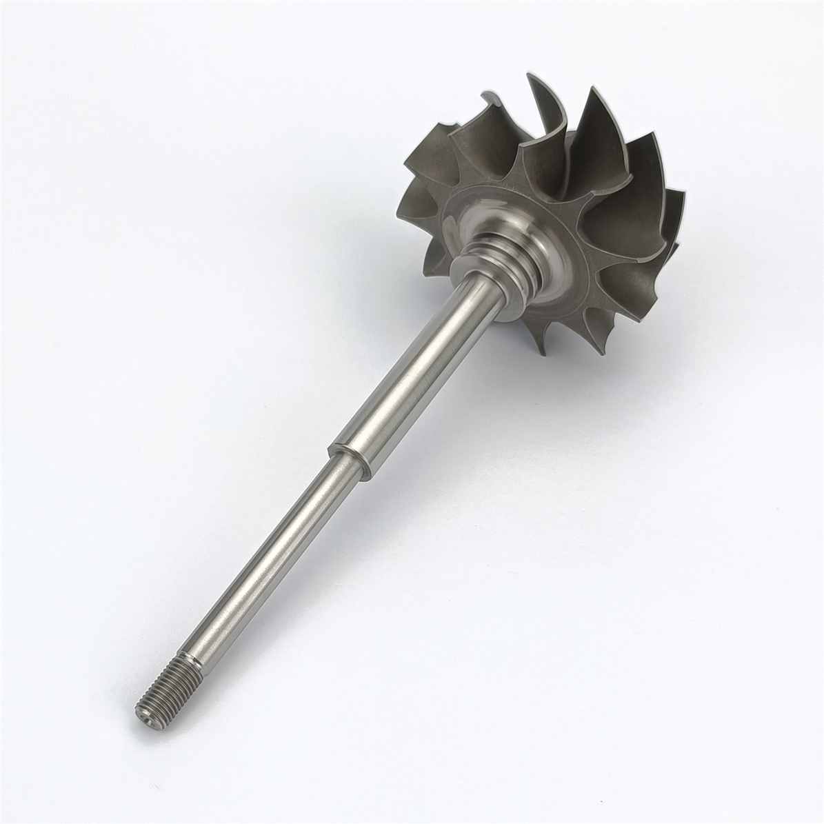 MS-TECH Turbo RHF55 Turbine Wheel Shaft VF30 VF35 Fit Turbos Ind 53mm Exd 48.1mm Blades 11