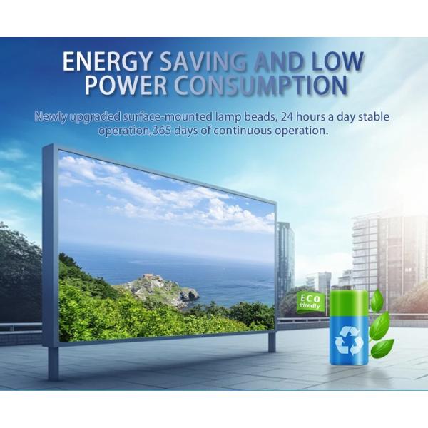 Customized Outdoor Fixed LED Display 3D LED Billboard Display For Advertising