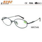 New design high quality fashionable reading glasses ,made of stainless steel