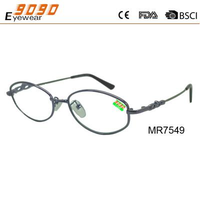 New design high quality fashionable reading glasses ,made of stainless steel