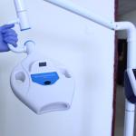Dental Bleaching Unit Portable Teeth Whitening Lights 17 LED 3 Colors