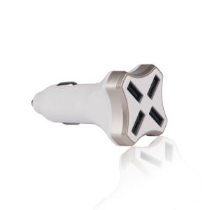 Wholesale 4 USB multi-port, rocket type car charger, quick charger for mobile phone from china suppliers