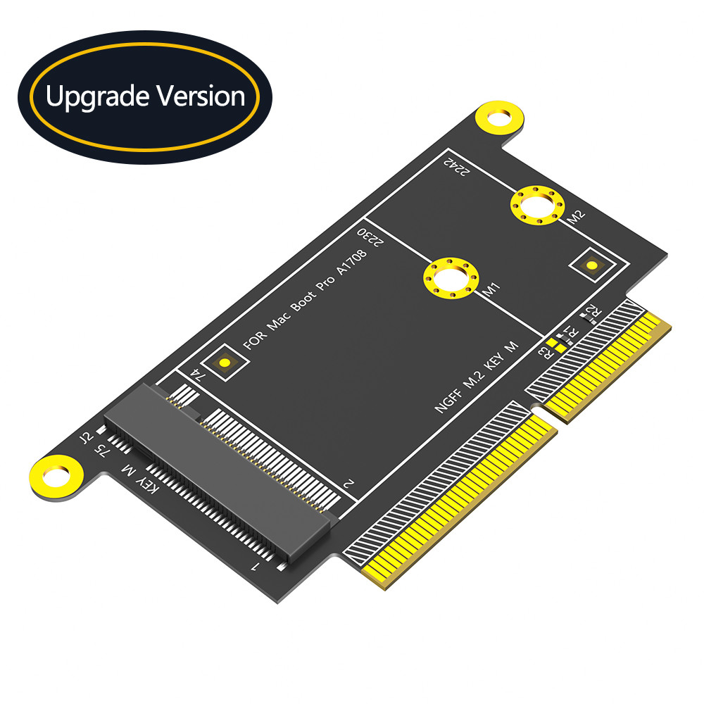 NGFF M.2 NVMe Key M 2230/2242 Type Adapter for Macbook A1708 Model
