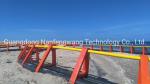 Black and Yellow HDPE Anti-Typhoon Deep Sea Fishing Net Cage from Delivery