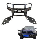Toyota Tacoma Car Bumpers Conversion Steel Front Bumper for 4x4 Accessories
