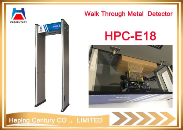 Security Inspection System walk through gold metal detector door security