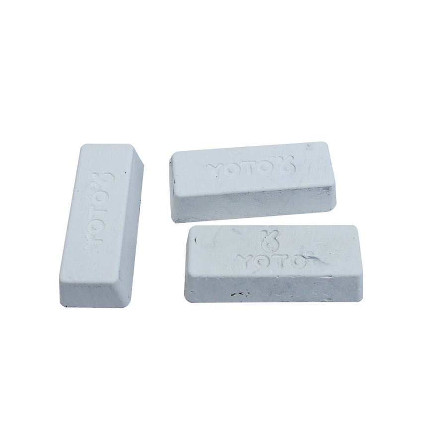 Plastic PVC Stainless Steel Mirror Polishing Solid Wax Polishing White Wax