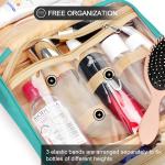 Medium Waterproof Hanging Makeup Accessories Cosmetic Essentials Dopp Kit Custom