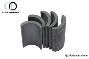 Wholesale Precision Permanent Ferrite Magnet , Ferrite Arc Magnet OEM ODM Available from china suppliers