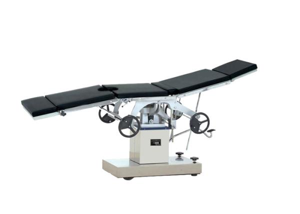 Hand Drive Ophthalmic Surgical Operating Table Stainless Steel Chassis And