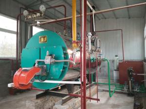 Wholesale Full Wet Back Industrial Steam Boilers , Natural Gas Fired Boiler For Brick Making Factory from china suppliers