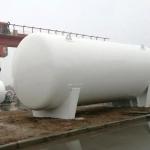 20 Ton 40 Ton LPG Gas Storage Tank , 1.77MPA Propane Bullet Tank 10 Ton