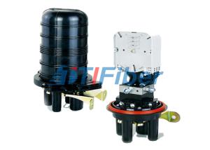 Wholesale 96core Vertical Fiber Optic Splice Closure with 4 Holes and 1 Oval Hole from china suppliers